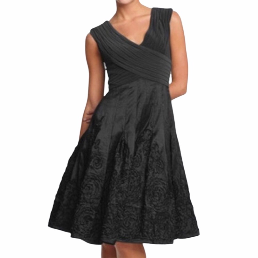 Adrianna Papell Bandage Fit & Flare Evening Gown 6